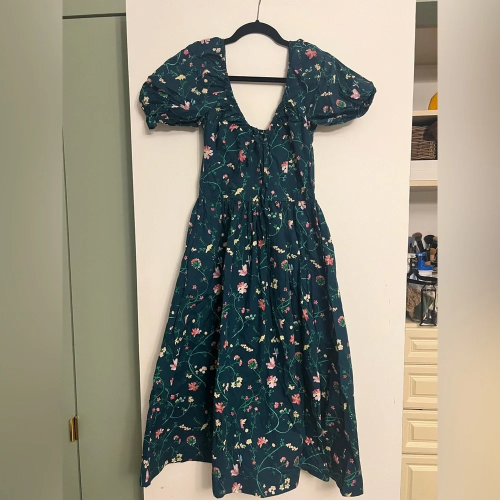 HillHouse Floral midi Dress - Picture 2 of 6